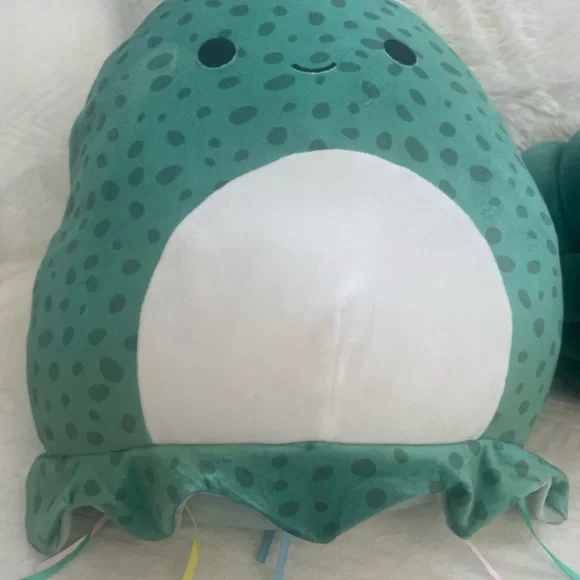 NWT Squishmallows Forina Teal and Gray Jellyfish Plush - Picture 7 of 8